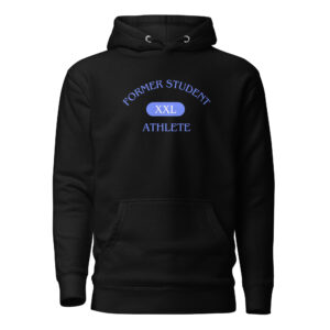 Unisex Hoodie Former-Student-Athlete-XXL(ITC)-in-Royal-Blue-Letters