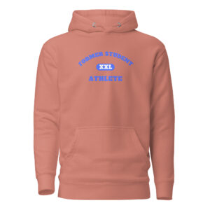 Unisex Hoodie Former-Student-Athlete-XXL(Alfa)-in-Royal-Blue-Letters