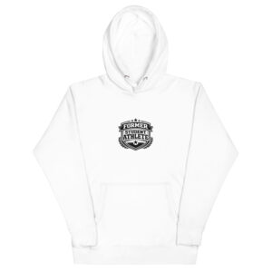 Former Student Athlete BLACK Logo Unisex Hoodie