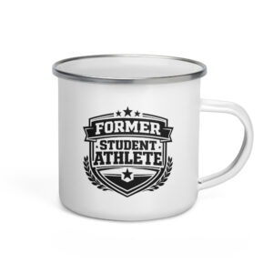 Former Student Athlete Enamel Mug