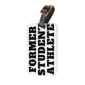 Former Student Athlete Luggage tag