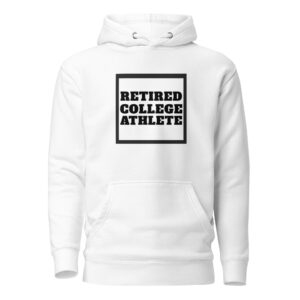 Unisex Hoodie Retired-College-Athlete-Square